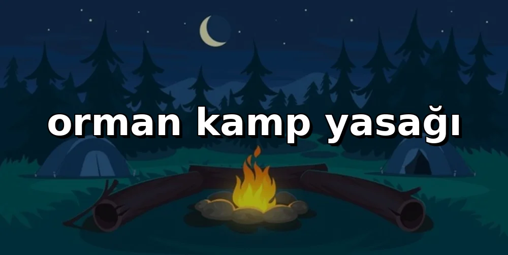 Ormanlarda Kamp Yasağı 2026: Nerelerde Yasak, Nerede Serbest?
