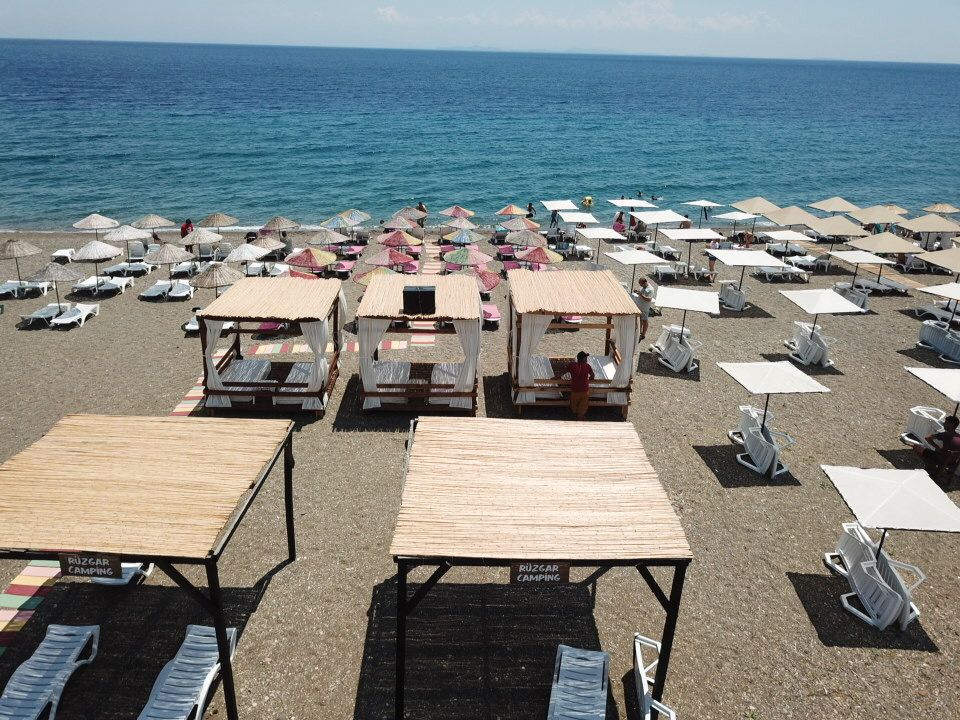 Rüzgar Camping plaj görseli
