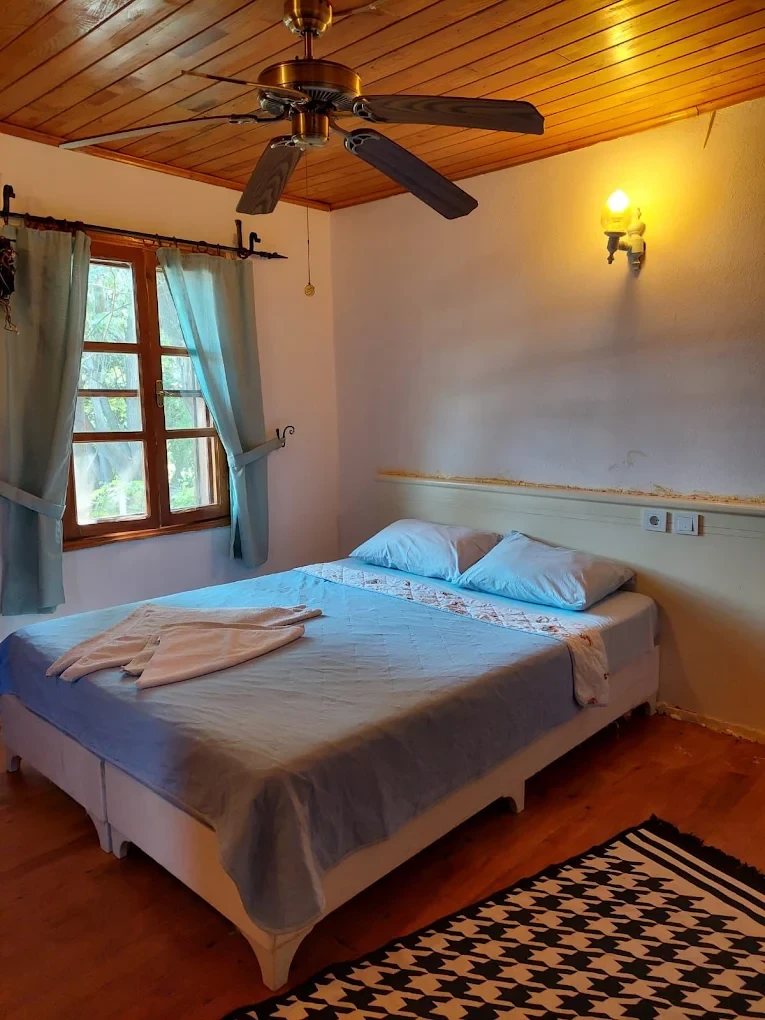 Chimera Camping bungalov yatak odası