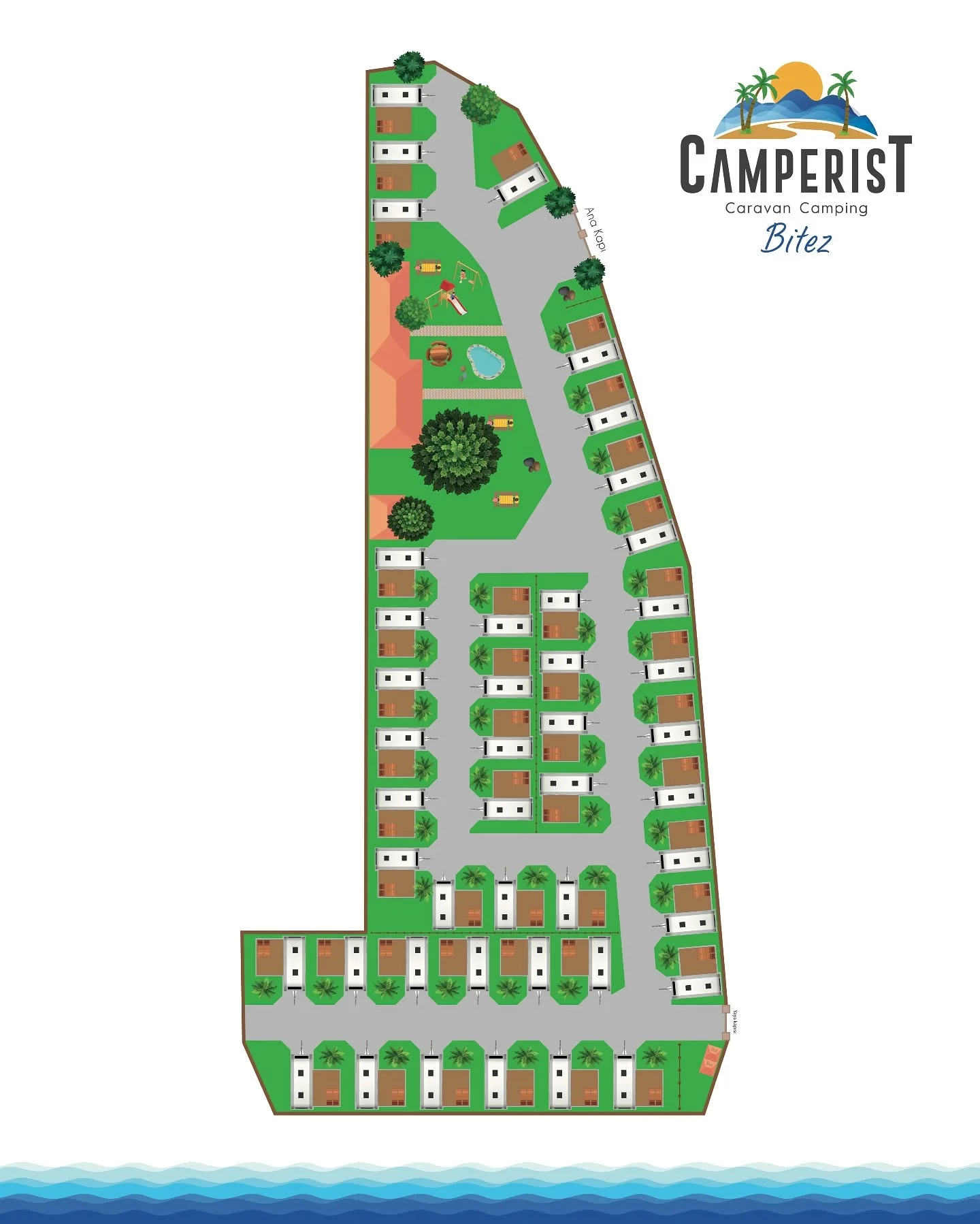 Kamp yerleşim haritası