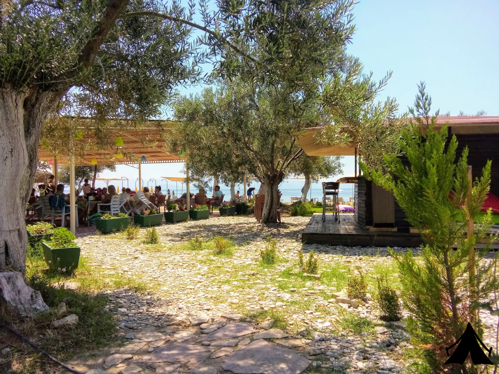 Caravan Çadır Kampı Fotoğrafı