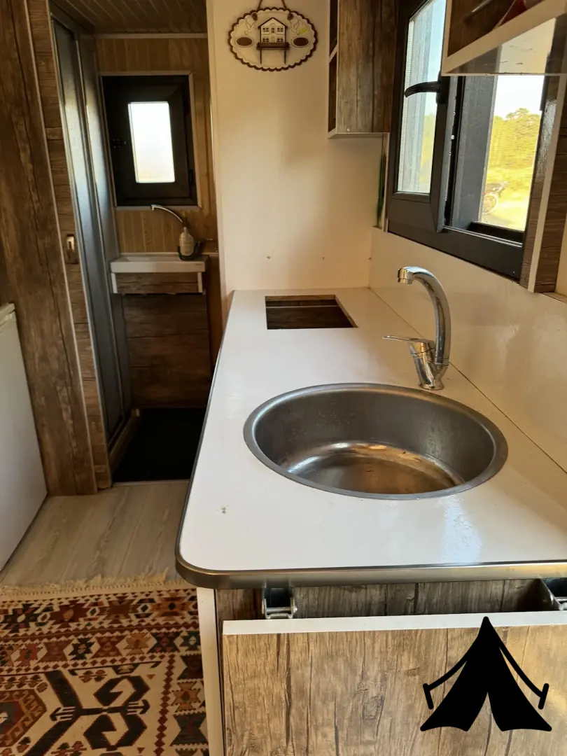 kazdagları karavan parkı koşan vadi Fotoğrafı
