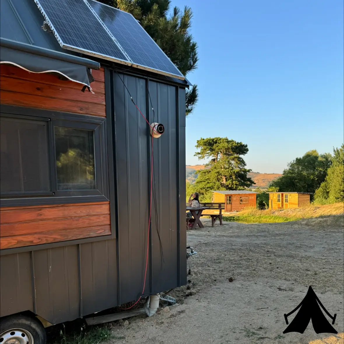 kazdagları karavan parkı koşan vadi Fotoğrafı