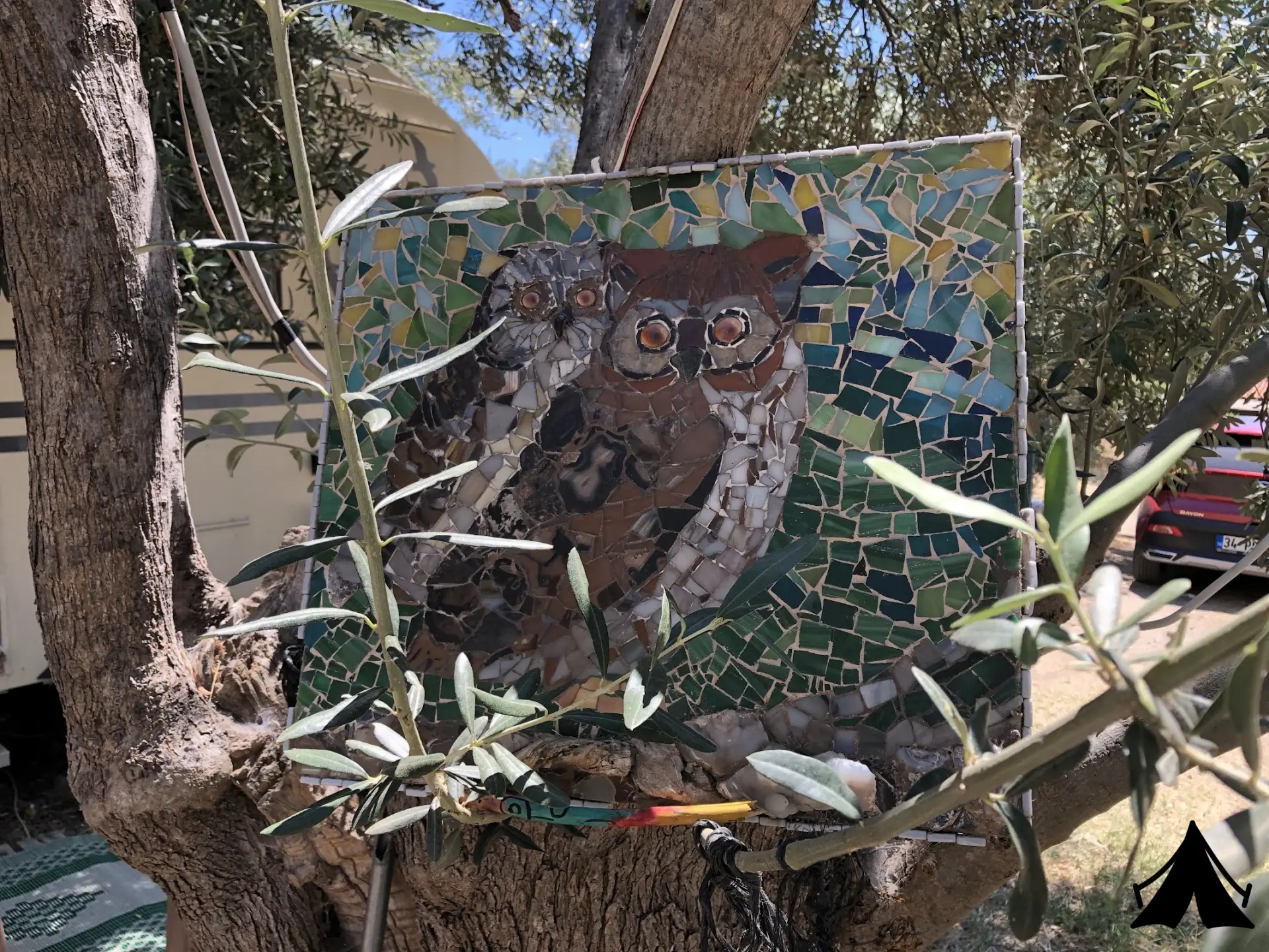 Assos Baykuş kamp&amp;karavan&amp;oba çadırı Fotoğrafı