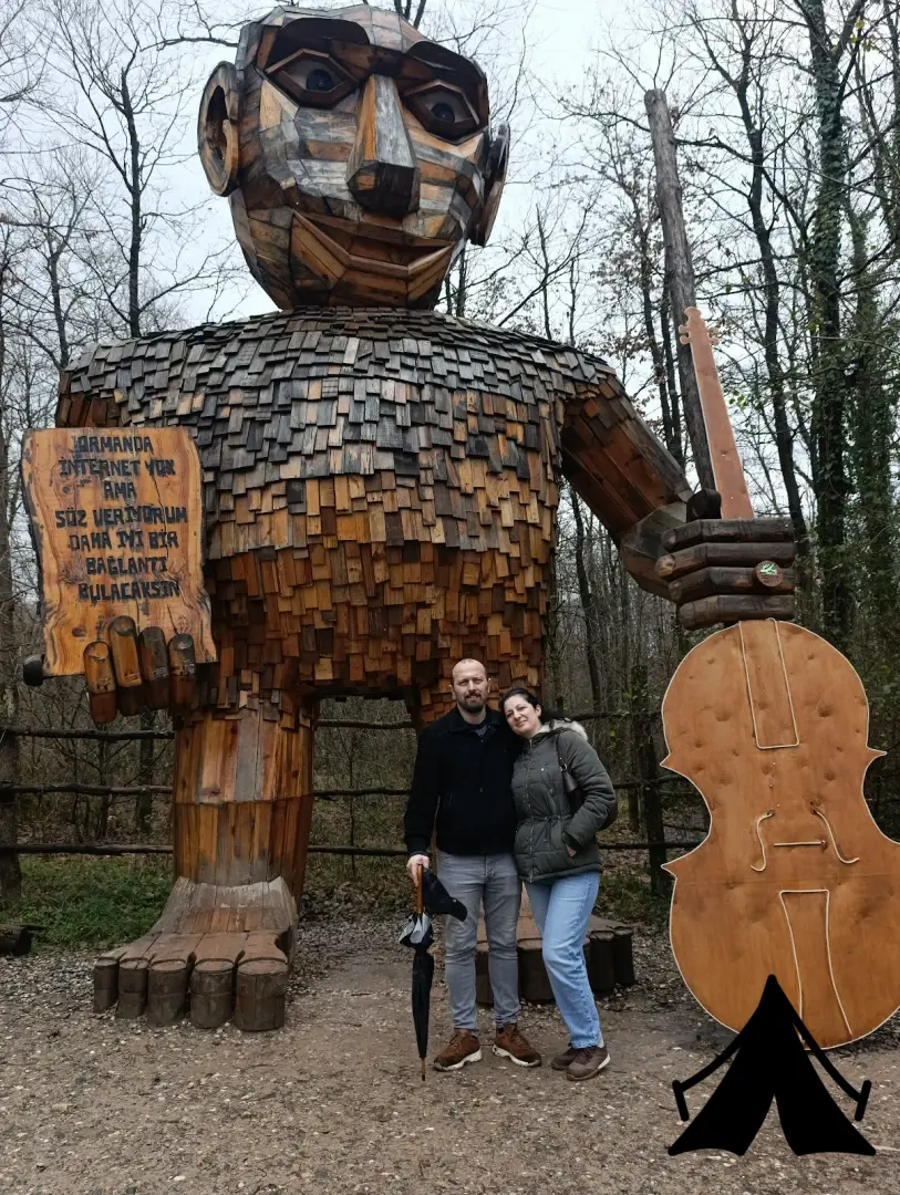 Ormanya Karavan kamp Fotoğrafı