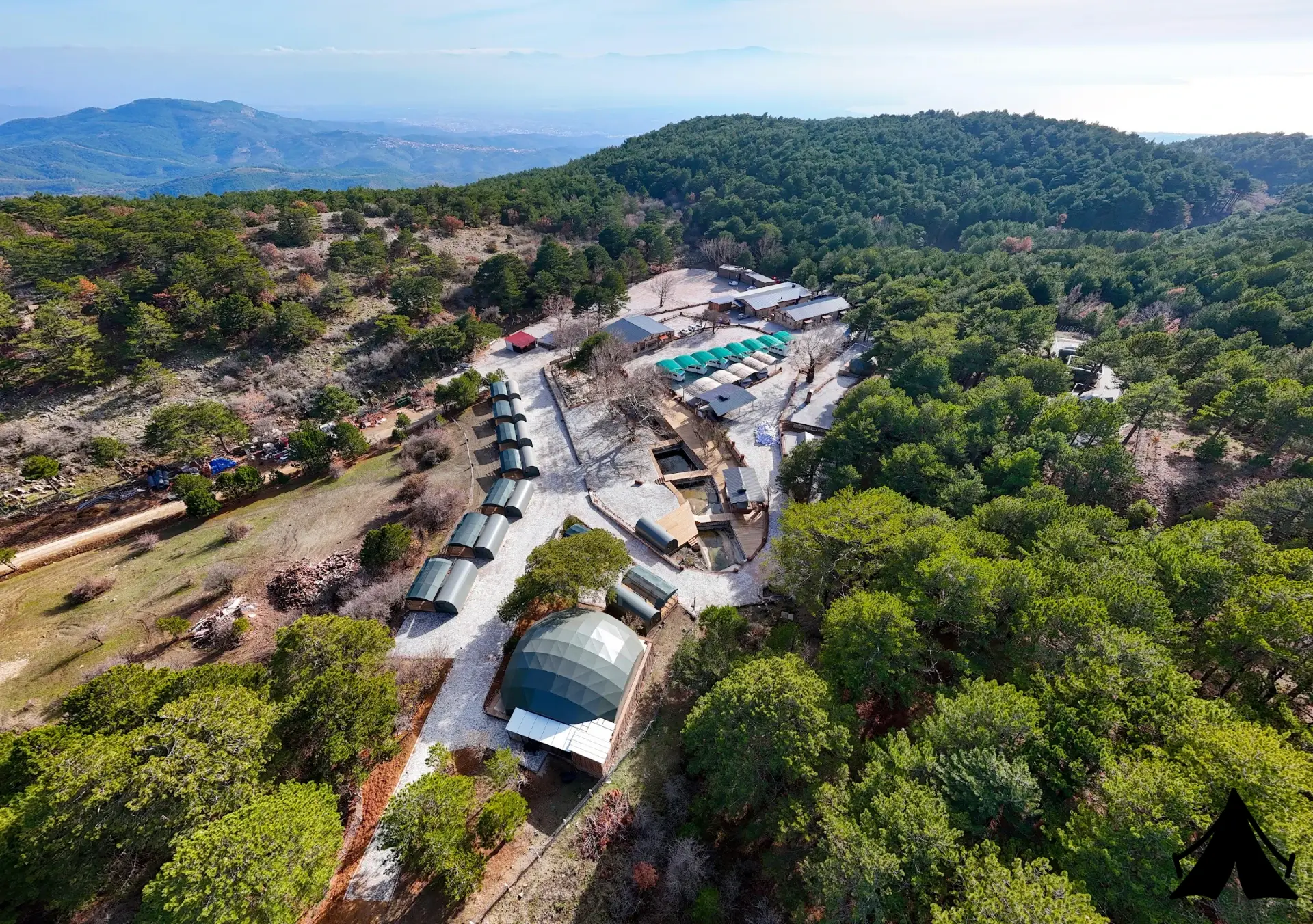 Mas Kaz Dağı Kamping Fotoğrafı