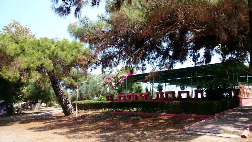 Talat Göktepe kamp alanı tesisleri