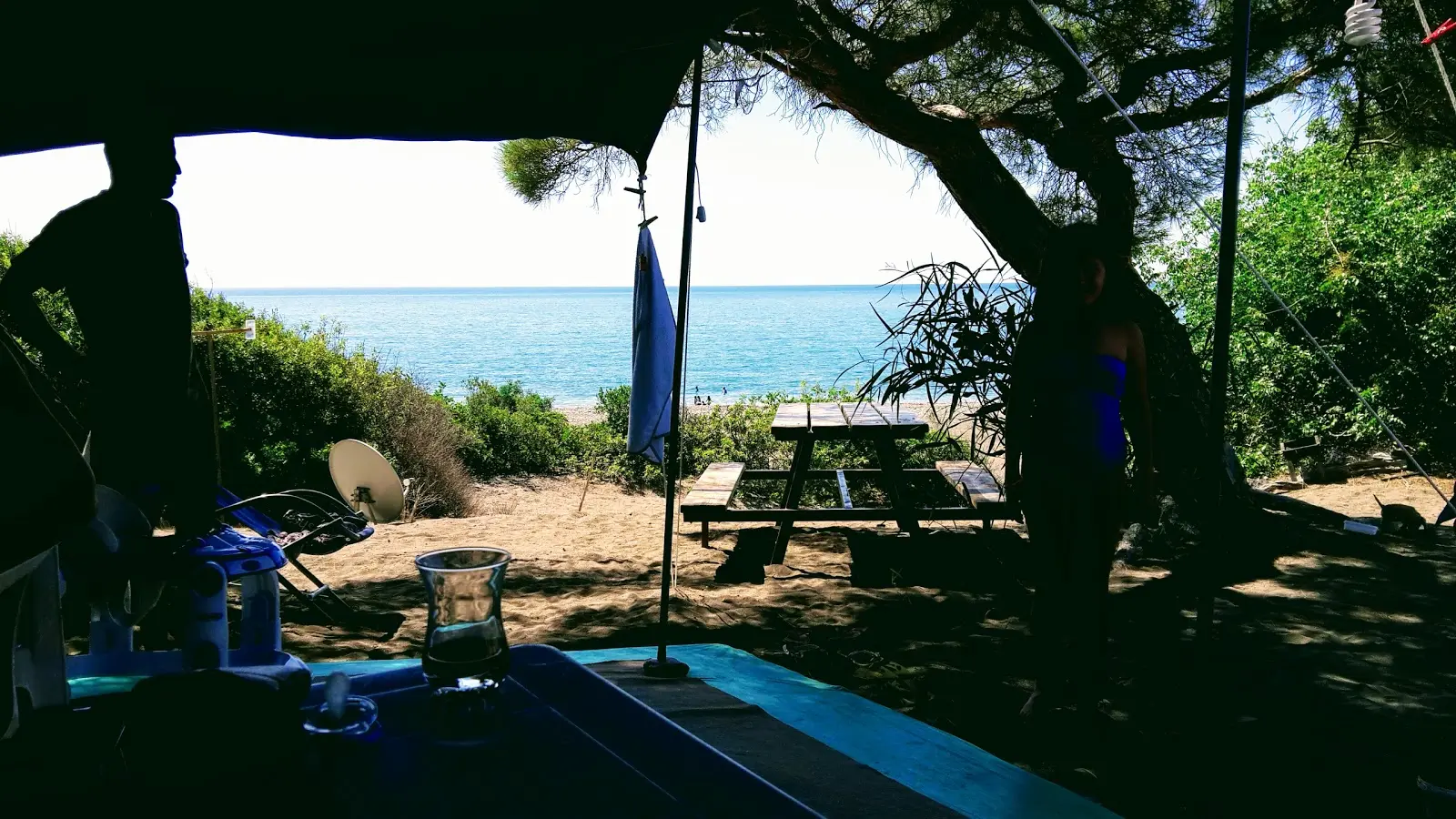 Talat Göktepe deniz manzaralı kamp