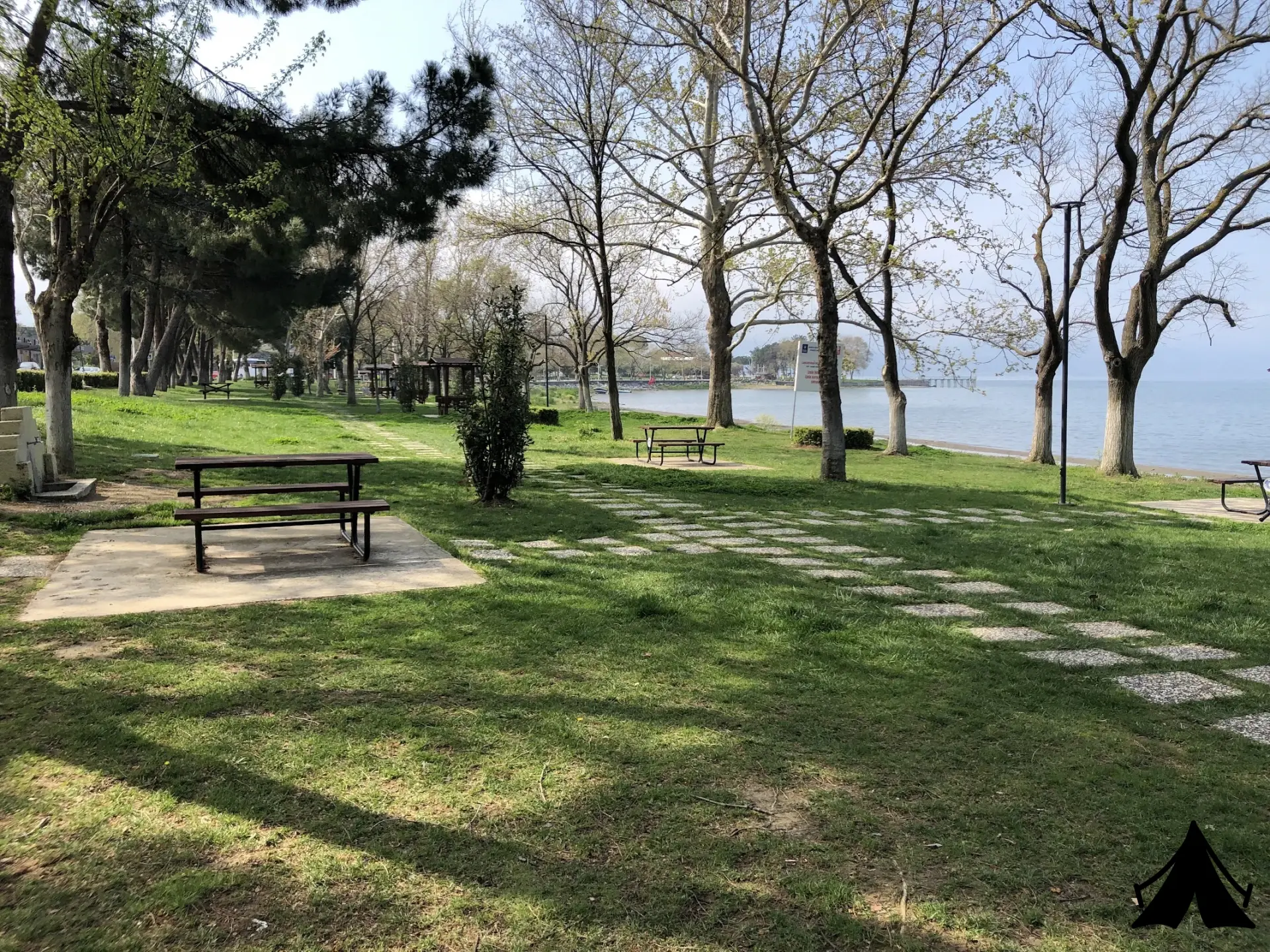 İznik Gölü Kamp Alanı Fotoğrafı
