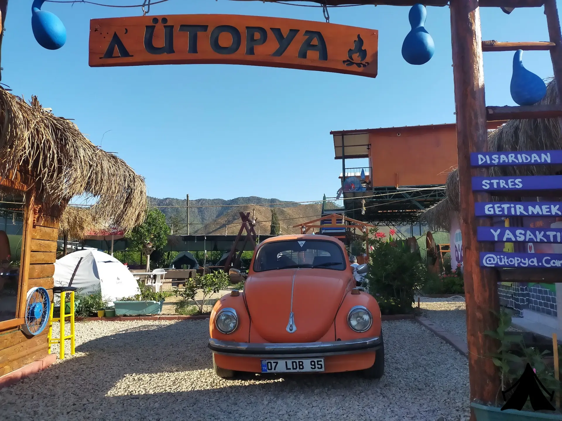 Adrasan ütopya camping Fotoğrafı