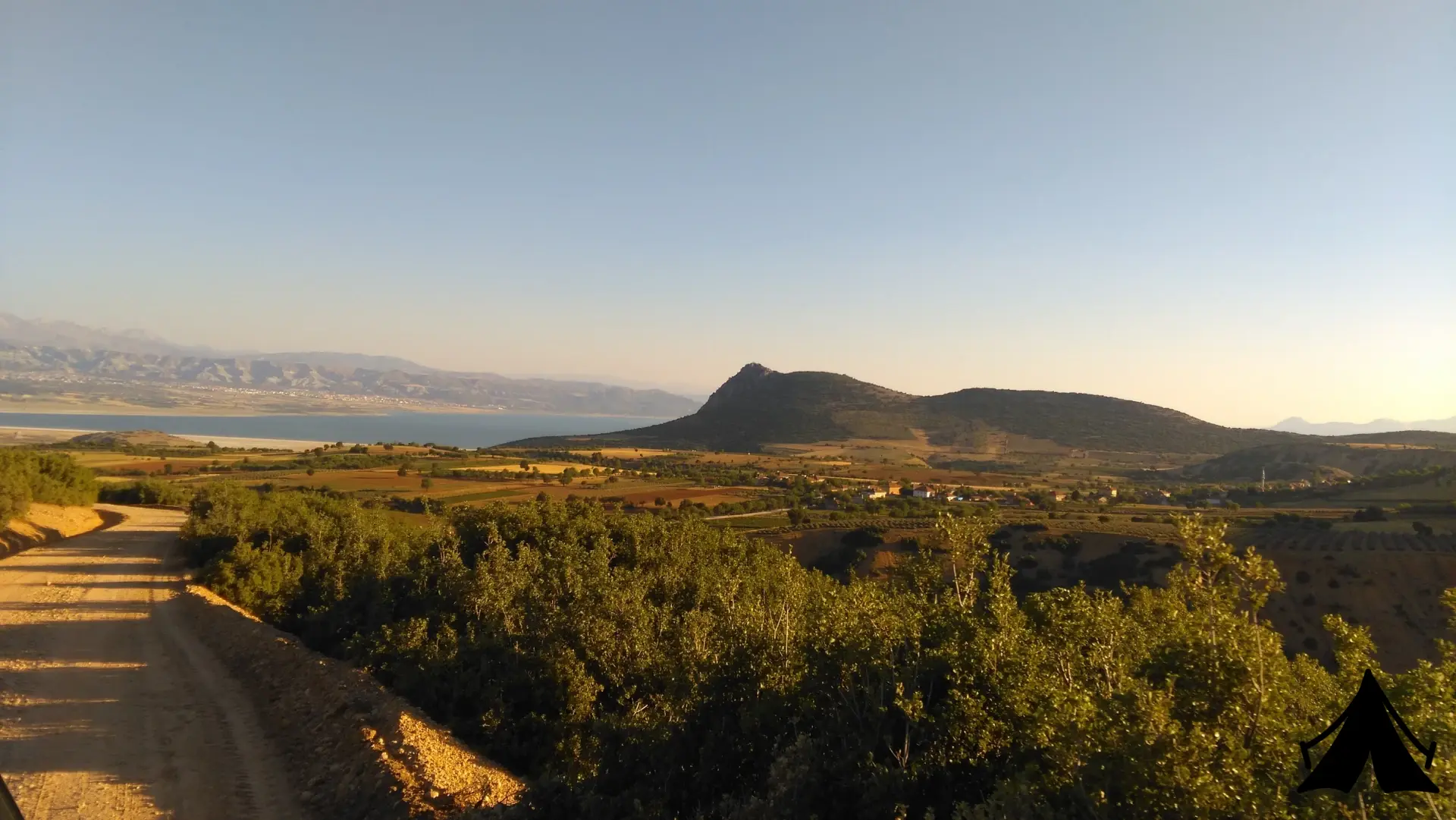 Panoramik Lavanta Çadırı Fotoğrafı