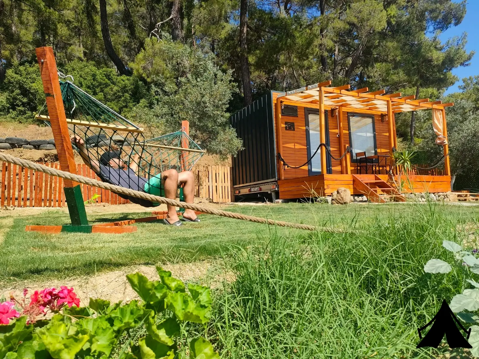 Tiny Mini House/Camping Fotoğrafı