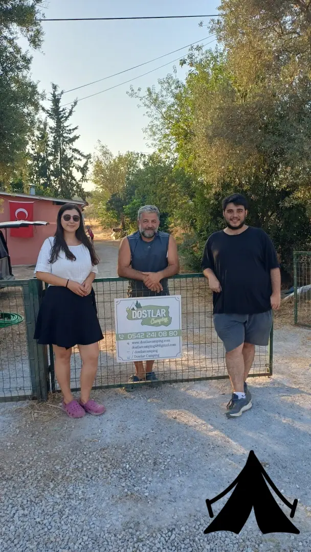 Dostlar camping Fotoğrafı