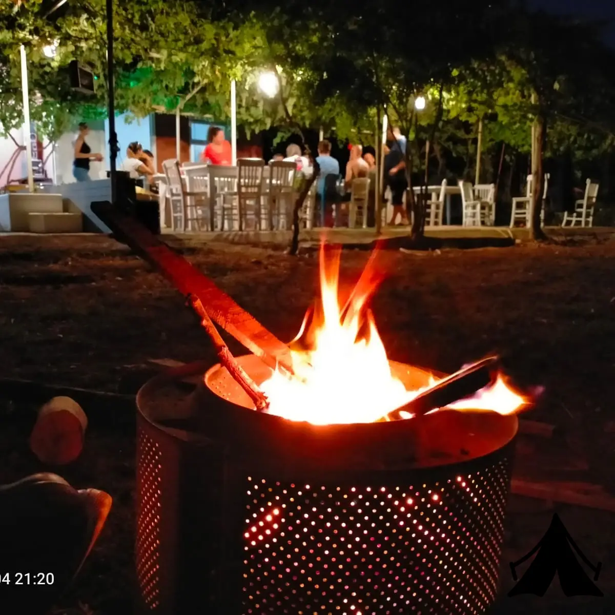 Dostlar camping Fotoğrafı