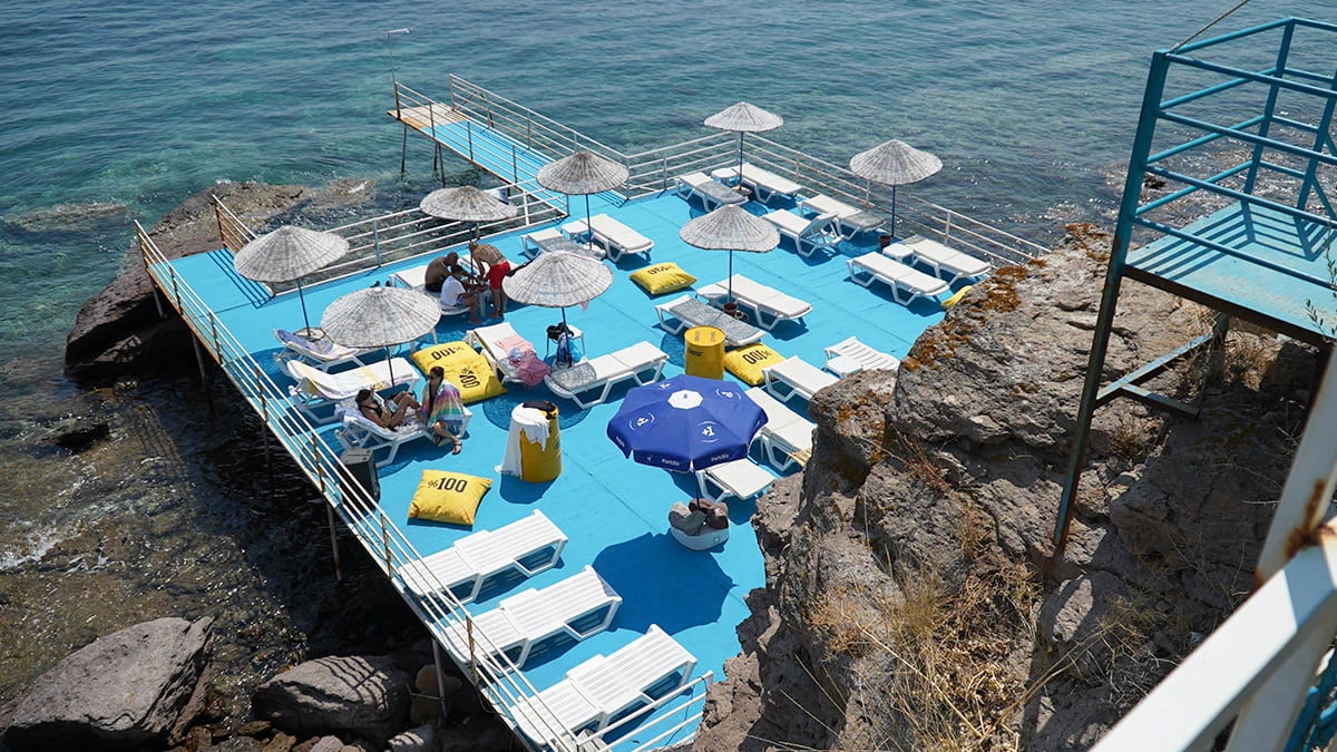 Veranda Glamping deniz iskelesi