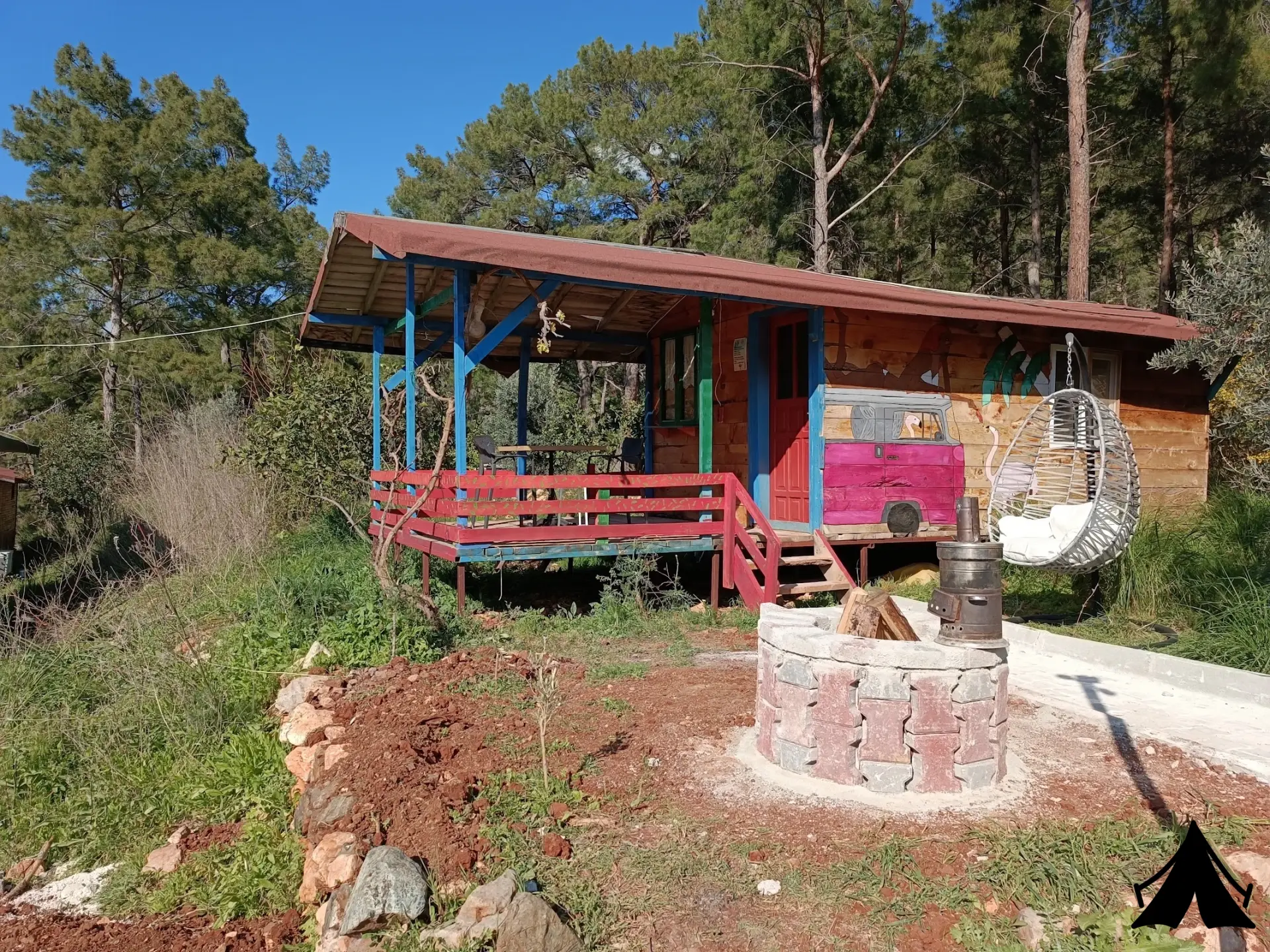 Likya Korsan Koyu Kamp Fotoğrafı