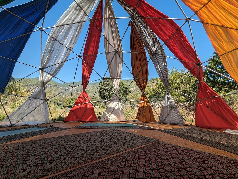 Nomad Ekincik yoga çadırı