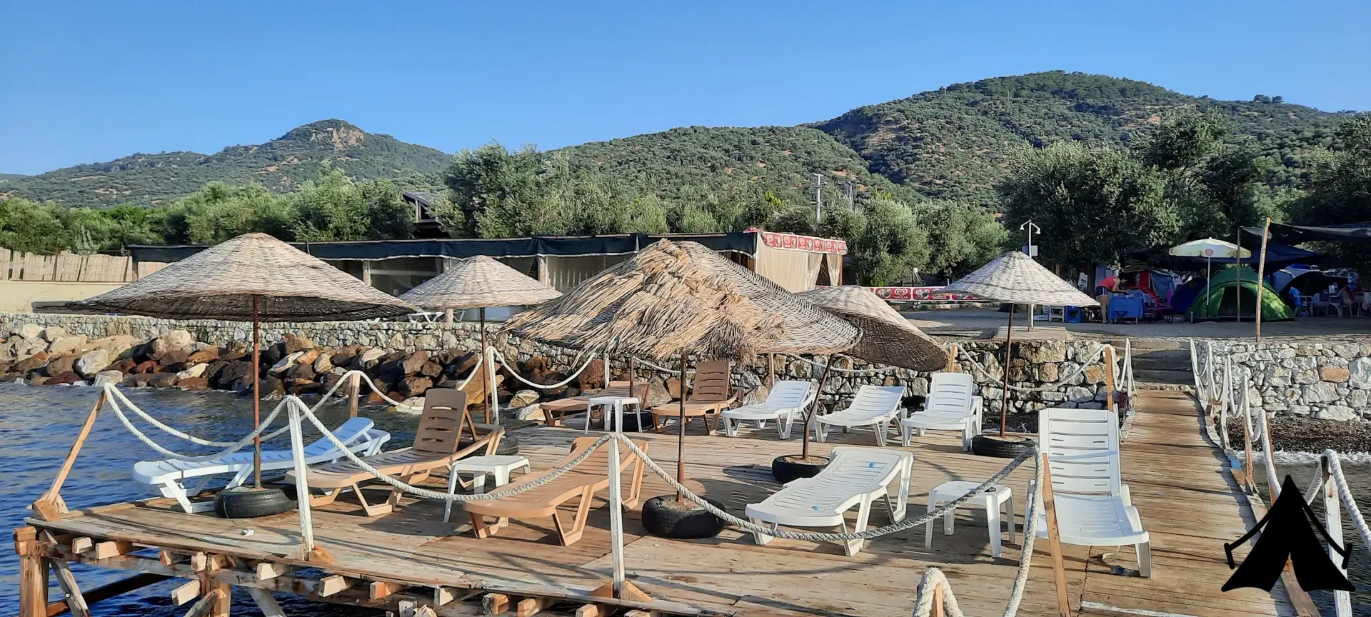 zeytindali camping Fotoğrafı