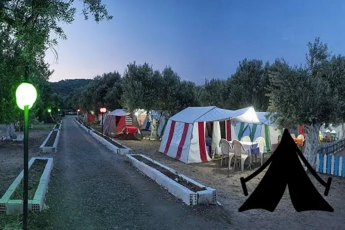 zeytindali camping Fotoğrafı