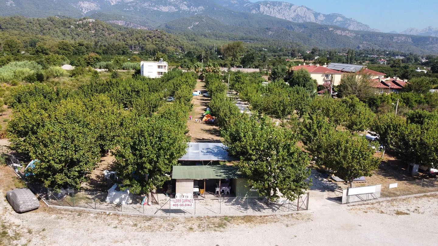Yıldırım Camping genel tesis görünümü