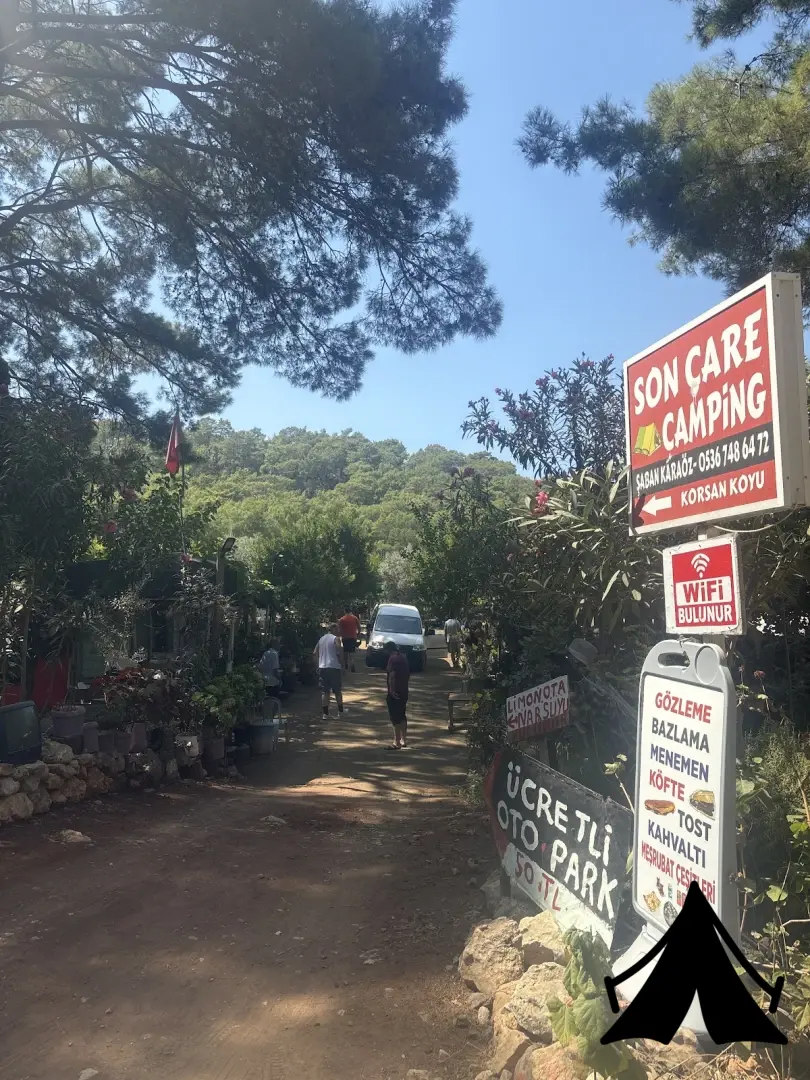 Son çare Camping Fotoğrafı