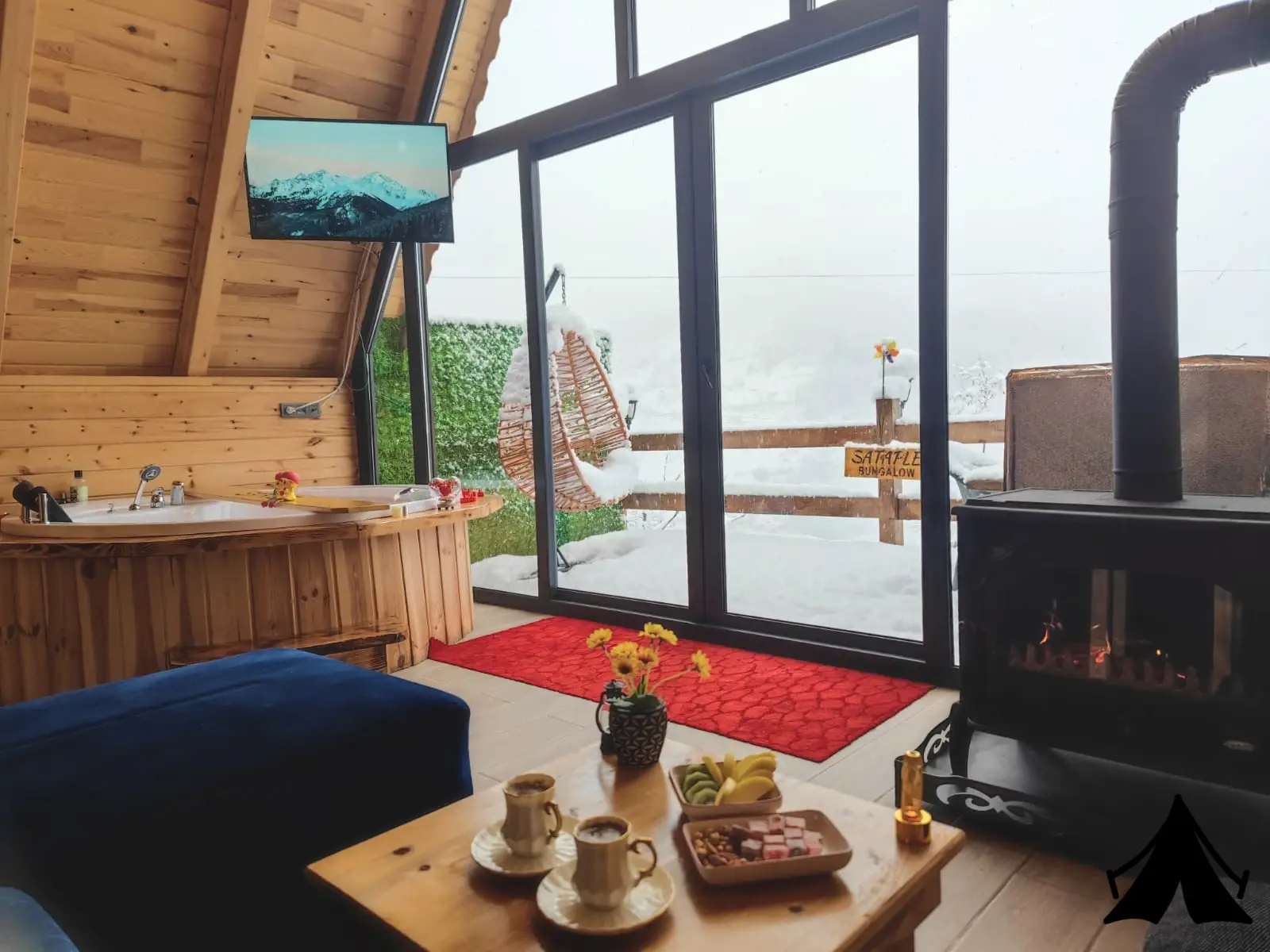 Sataple bungalov Fotoğrafı