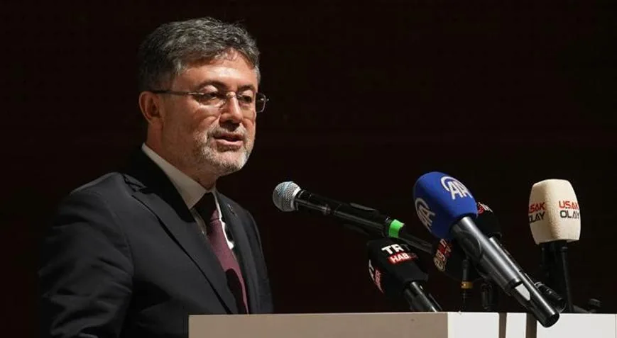Tarım ve Orman Bakanı İbrahim Yumaklı açıklama yaparken