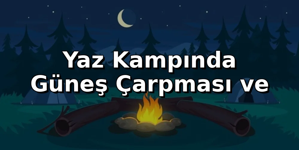 Yaz Kampında Güneş Çarpması ve Dehidrasyon Önlemleri