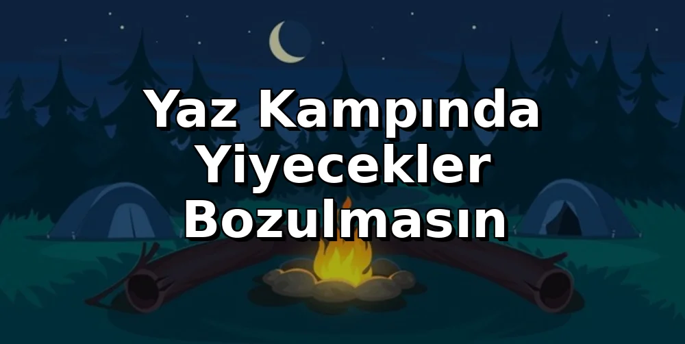 Yaz Kampında Yiyecekler Bozulmasın: Pratik Saklama Rehberi